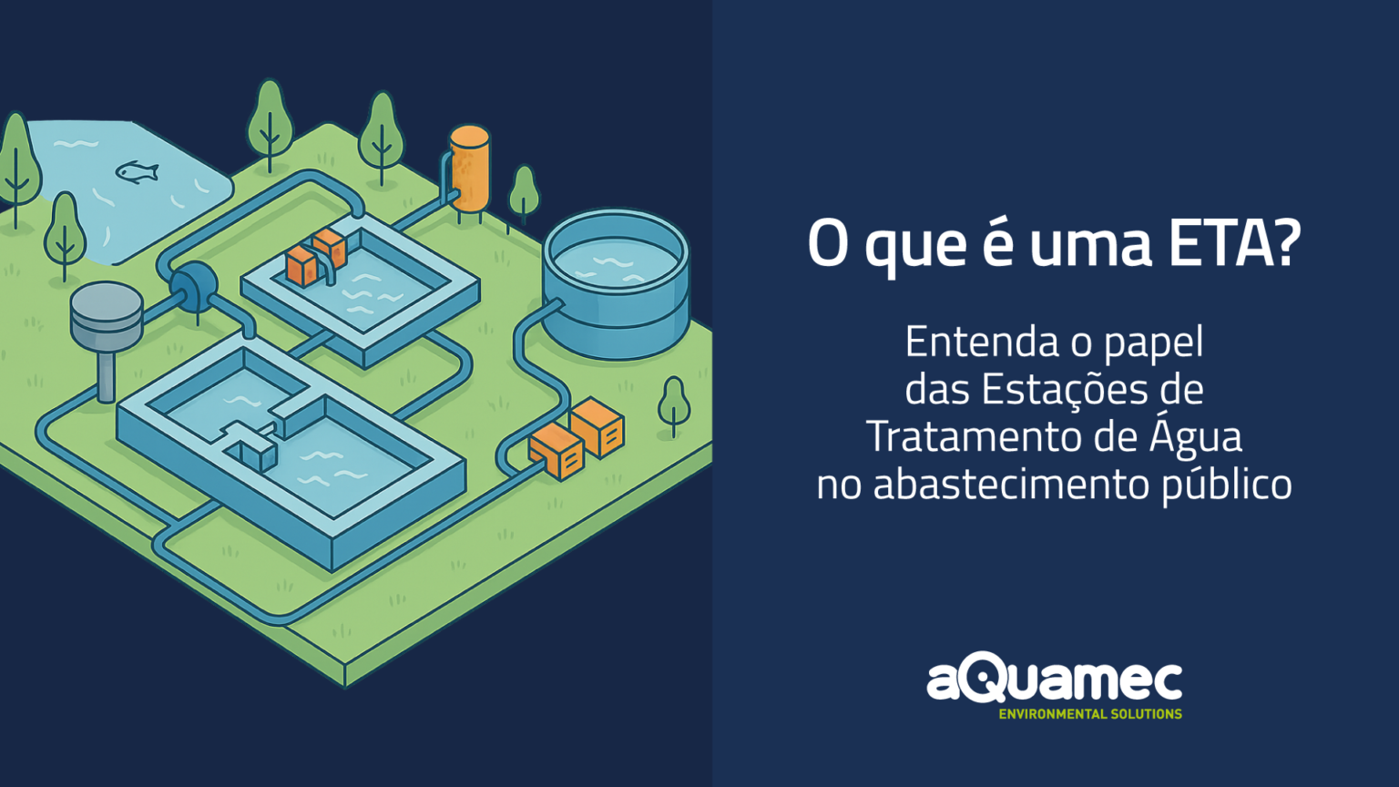O que é uma ETA? Conheça o papel das Estações de Tratamento de Água no ...
